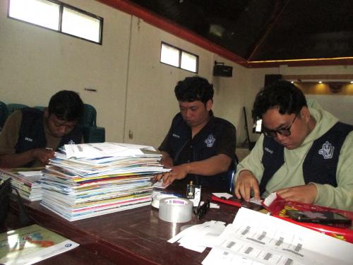 Proses labelisasi buku